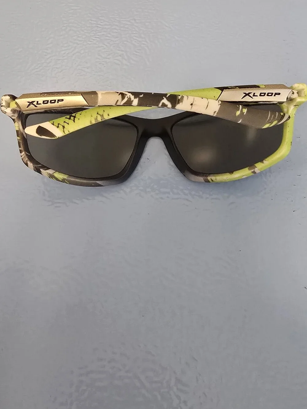 Xloop Camo Sunglasses With Mirrored Lenses